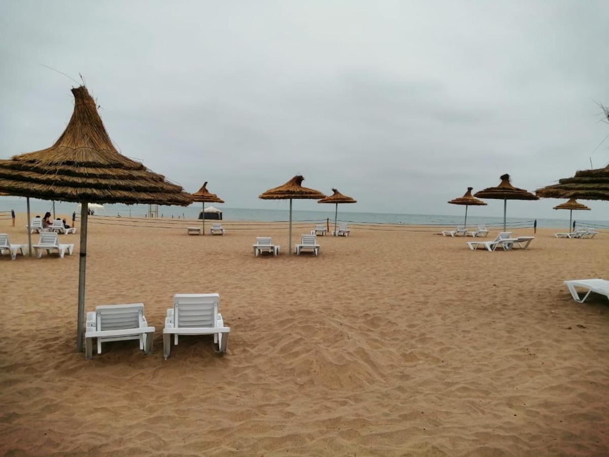 Blanca Beach Vue Laterale Sur Mer Сиди Рахал Екстериор снимка