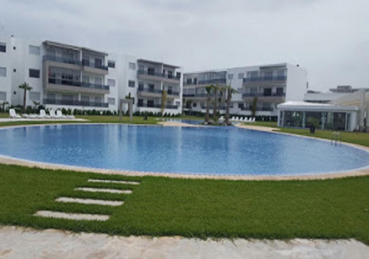 Blanca Beach Vue Laterale Sur Mer Сиди Рахал Екстериор снимка