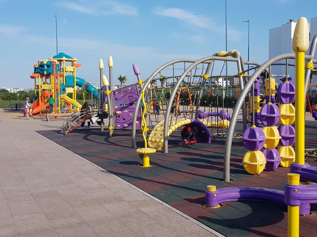Blanca Beach Vue Laterale Sur Mer Сиди Рахал Екстериор снимка