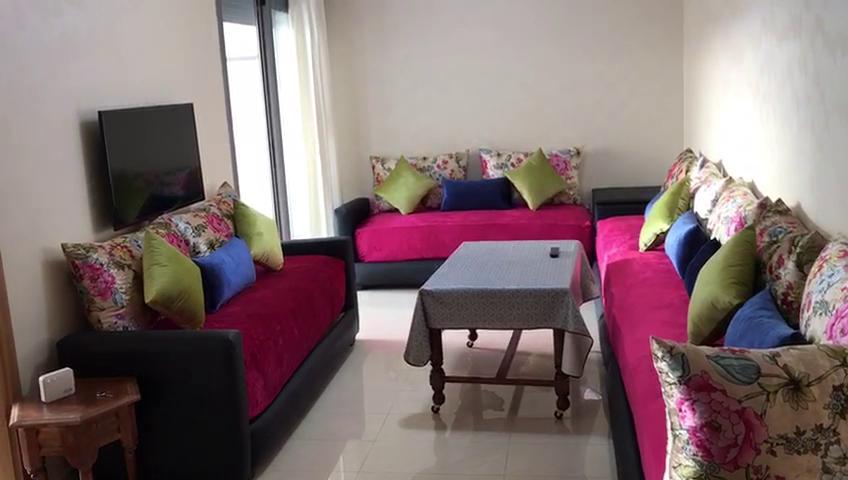 Blanca Beach Vue Laterale Sur Mer Сиди Рахал Екстериор снимка